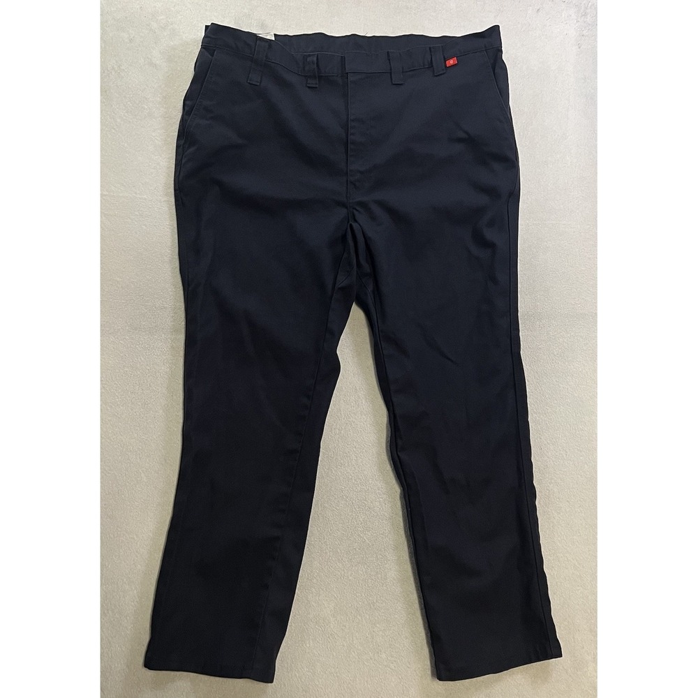 Bulwark FR Pants Men's Size 46 (Fits 44x32) iQ Series Navy Blue Comfort Pants